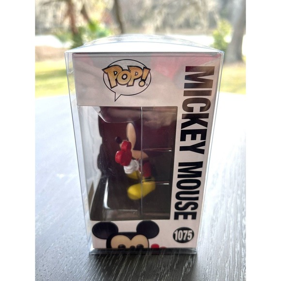 Funko Pop Mickey Mouse with Ice Cream Bar Hot Topic Disney 1075 w/Protector - Picture 3 of 7